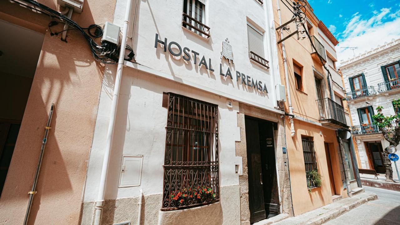 Hostal La Premsa Arenys de Mar Exteriör bild